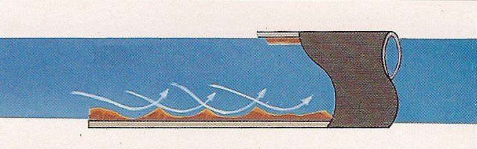 Particles precipitate as fine sludge